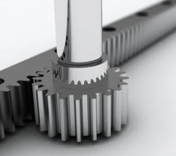 طراحی و ساخت چرخ دنده کرانویل و پینیون