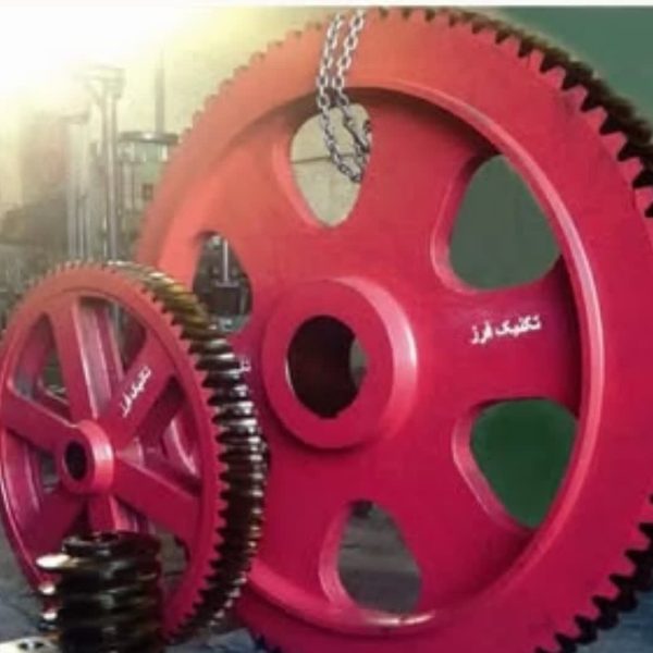 طراحی و ساخت چرخ دنده حلزونی 2 چرخ دنده حلزونی